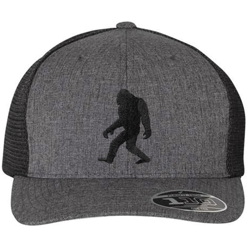 image:imageBlack Lantern Bigfoot Trucker Hat  Adjustable Mesh Back Outdoor Cap for Men ampamp Women  Hiking Camping ampamp Adventure HatHeather CharcoalBlack