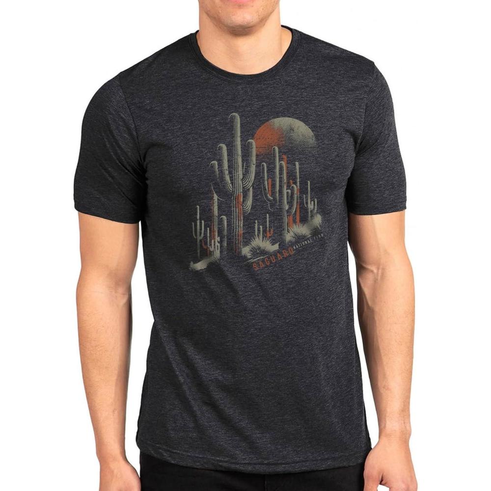 image:imageBlack Lantern National Park TShirt  Mens Graphic Tee  Handmade Outdoor Nature Shirt  Casual Fit SXXLSaguaro