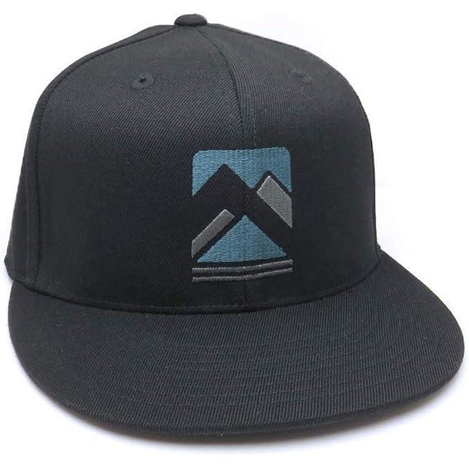 image:imageBlack Lantern Snapback Hat  Outdoor Nature Cap for Men Curved Bill Pro Style Baseball Hat with Clean Modern DesignRustic Range