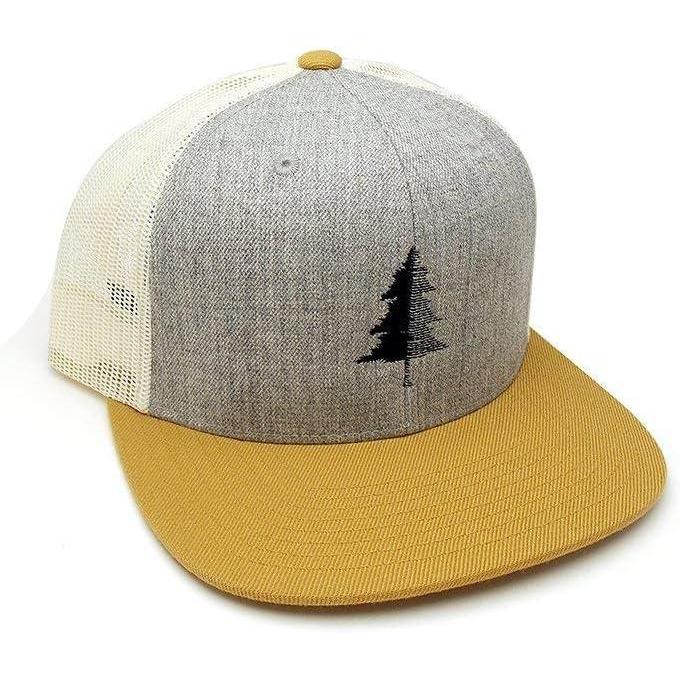 image:imageTrucker Hats by Black Lantern  Split Tree Three Tone Mesh Back Trucker Cap for Men