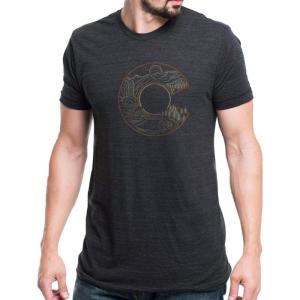 Black Lantern Graphic T-Shirt – Screen Printed Outdoor Nature Tee for Men, Casual Fit Shirt with Premium Quality Fabric(Colorado)