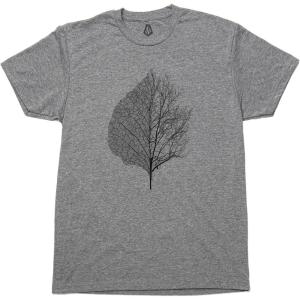 Black Lantern Nature T-Shirt – Screen Printed Mountain Graphic Tee for Men, Comfortable Outdoor Shirt(Leaf + Tree)