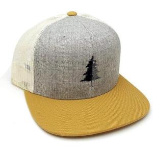 Trucker Hats by Black Lantern – Split Tree Three Tone Mesh Back Trucker Cap for Men